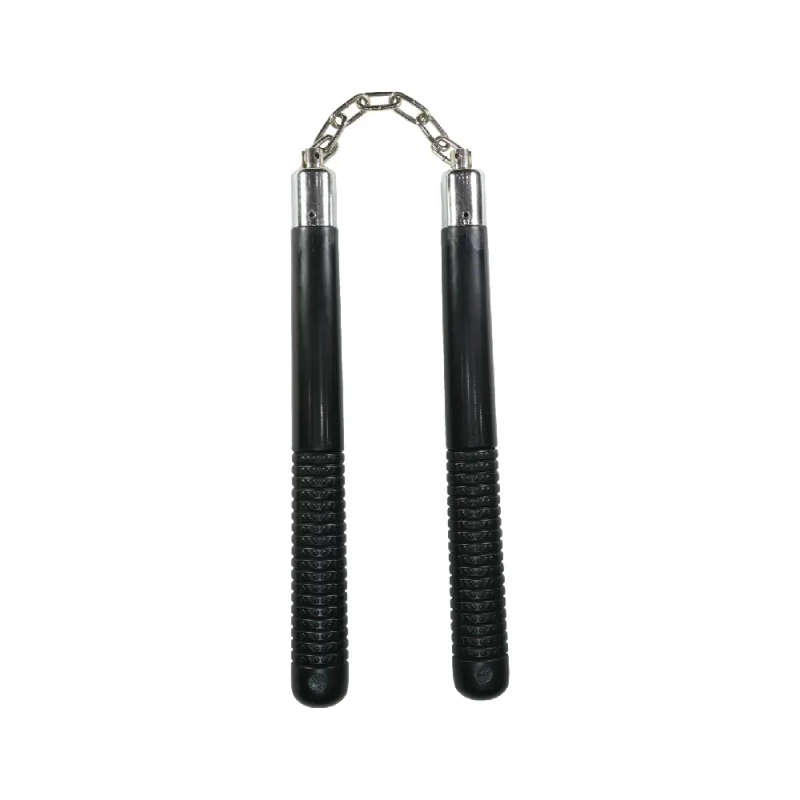PLASTIC CHAKU- 12"ROUND,BLACK P.P. MATERIAL - E430
