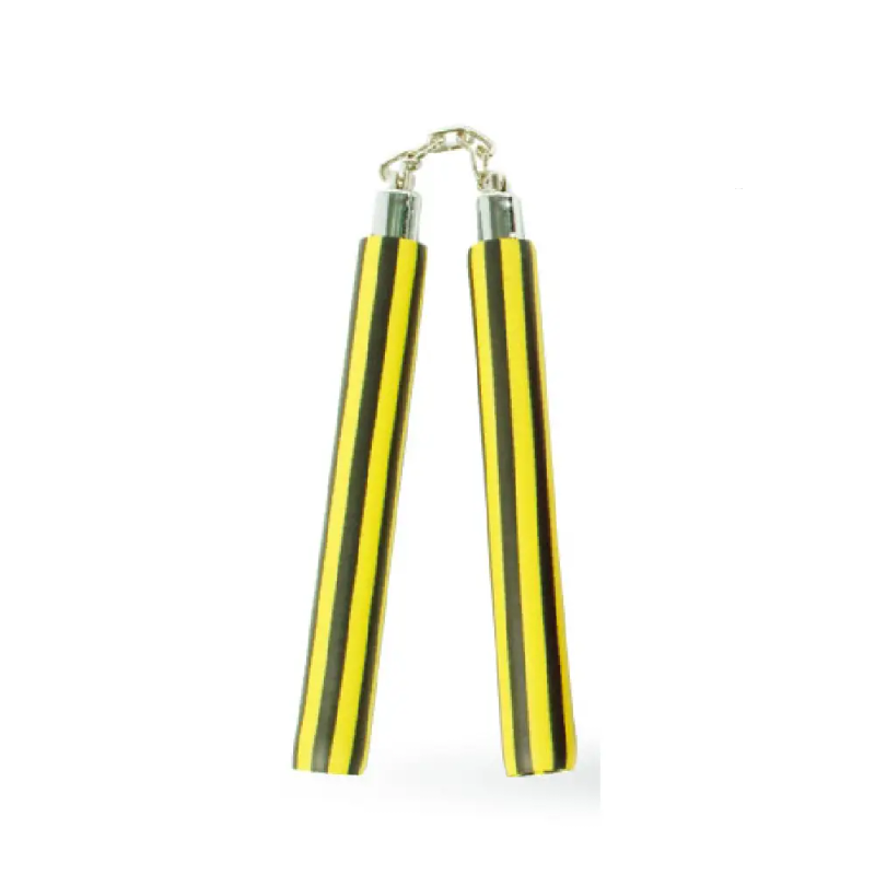 B.B.FOAM CHAKU YELLOW/BLACK 12" - E113