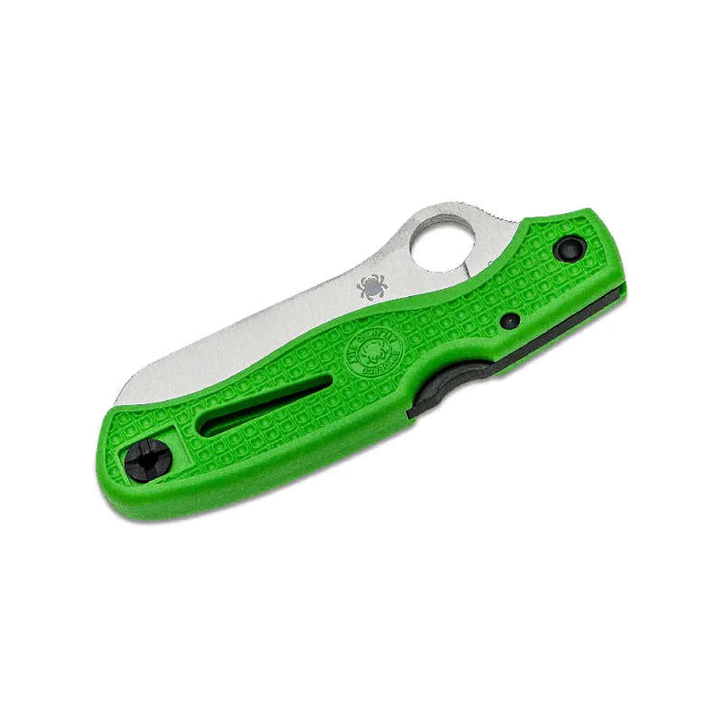 SPYDERCO ATLANTIC SALT LOCKBACK POCKET KNIFE GREEN - SC89FPGR
