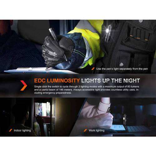Fenix T6 Flashlight (Black)