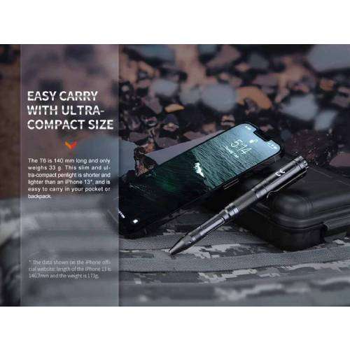 Fenix T6 Flashlight (Black)