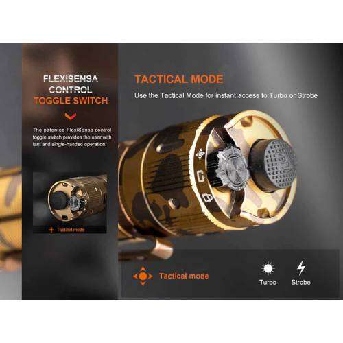 Fenix TK20R UE LED Flashlight (Desert Camo)