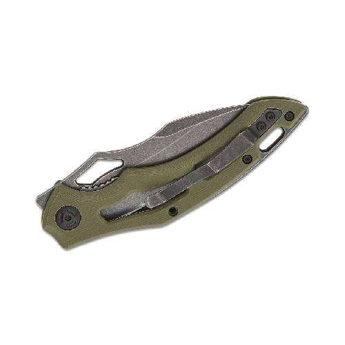 FOX EDGE SPARROW: Folding Knife, Stainless 8Cr13Mov Black PTFE Stone Washed - FE-033