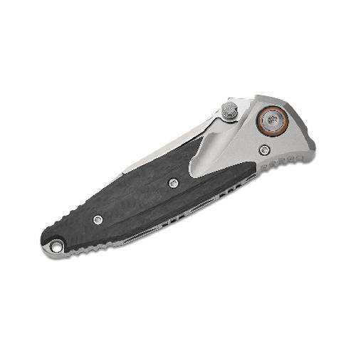 SOCOM Bravo Mini SE Titanium Handle Bead Blast Part Serrated Blue Ti Pivot Collar Carbon Fiber Sc...