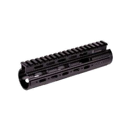 MTU005SS - UTG PRO AR15 Carbine Length Super Slim Free Float Handguard-Black