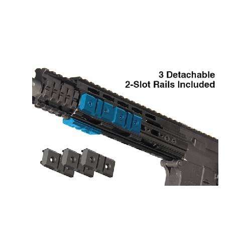MTU005SS - UTG PRO AR15 Carbine Length Super Slim Free Float Handguard-Black