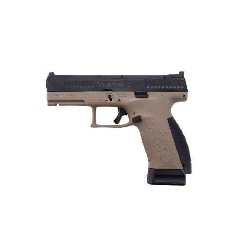 ASG PISTOL P-10C CO2 DUAL-TONE BLK/FDE - 19923