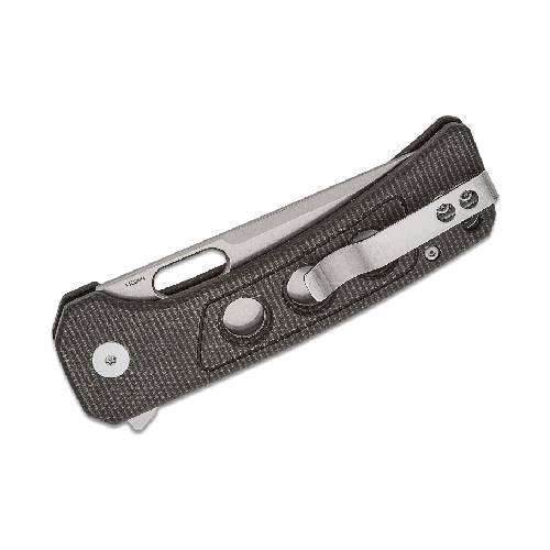 QSP UNICORN BUTTON LOCK 14C28N STONEWASHED DARK BROWN MICARTA - QS156-A1 