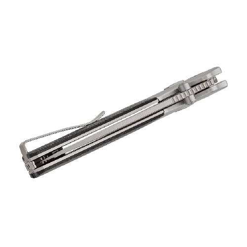 QSP VAULT GLYDE LOCK 14C28N STONEWASH SATIN BLACK MICARTA - QS157-A1