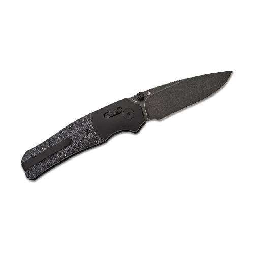 QSP VAULT GLYDE LOCK 14C28N BLACK STONEWASH SATIN BLACK MICARTA - QS157-A2