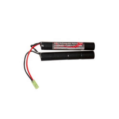 ASG BATTERY 9.6V 2200MAH NIMH - 19361