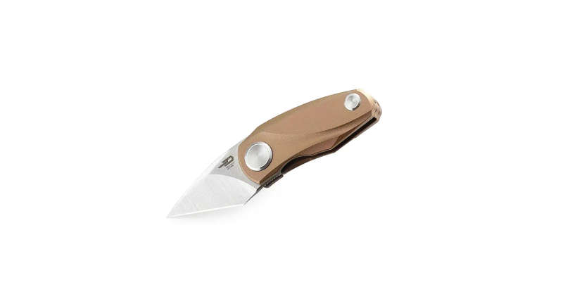 BESTECH BT1912D M390 BLADE,TITANIUM-STONEWASH FINISH-PINKF