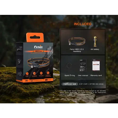 Fenix HM23 V2.0 LED Headlamp
