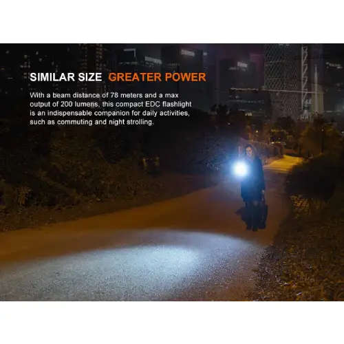 FENIX E12 V3.0 LED FASHLIGHT