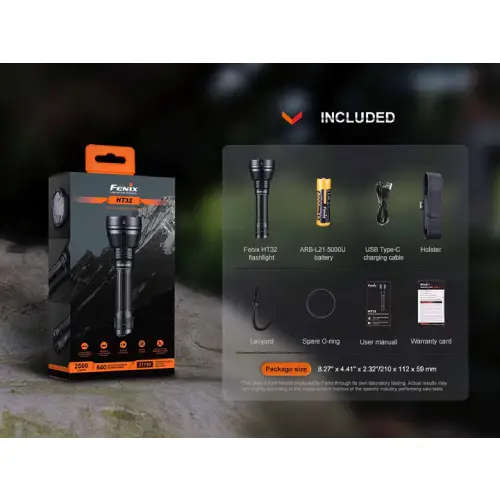 FENIX HT32 LED FLASHLIGHT