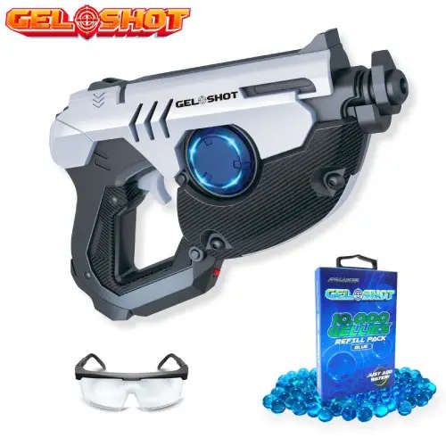 Gel Shot Battle Blaster - Fully Automatic with 5000 Gellies Water Beads - GS-2001-BB