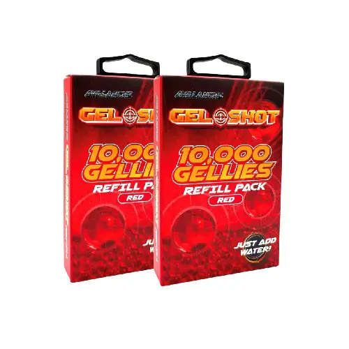 Gel Shot - 10 000 Gellies Refill Pack - Red - GS-1001-RD