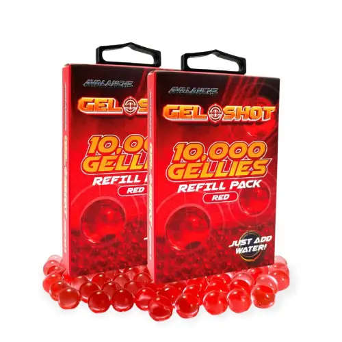 Gel Shot - 10 000 Gellies Refill Pack - Red - GS-1001-RD
