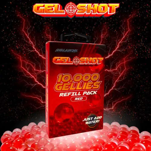 Gel Shot - 10 000 Gellies Refill Pack - Red - GS-1001-RD