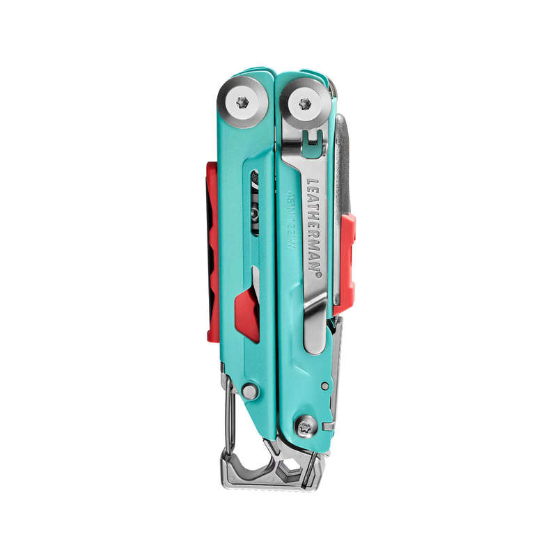 Leatherman Signal Aqua/silver - Nylon Black Large/peg - LM833188