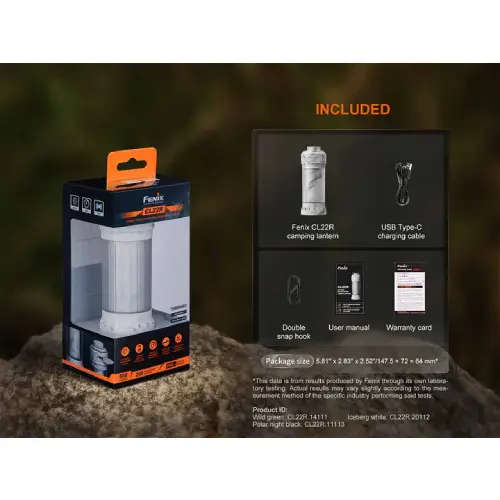 FENIX CL22R LED CAMPING LANTERN (GREEN)