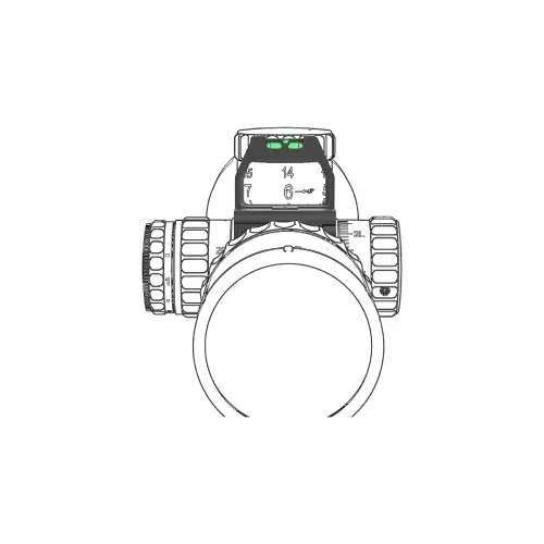 VECTOR OPTICS - TURRET MARK READER 34MM - SCTR-02