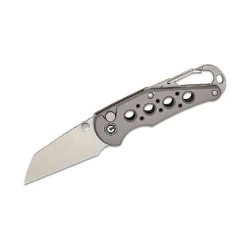 CIVIVI Pragma Gray Aluminum Handle Satin Finished Nitro-V Blade - C23062B-2