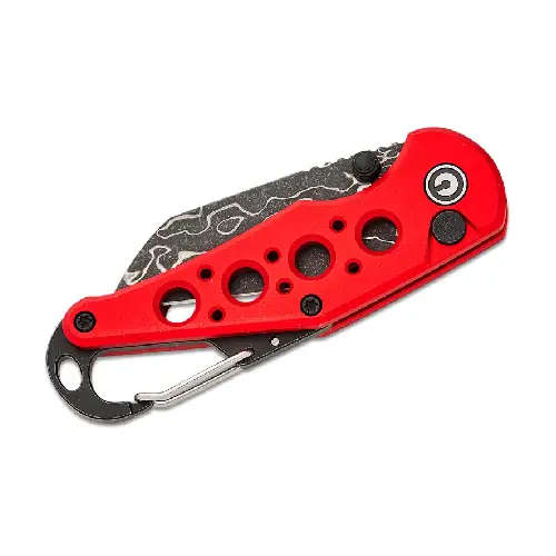 CIVIVI Pragma Red Aluminum Handle Damascus Blade - C23062B-DS1