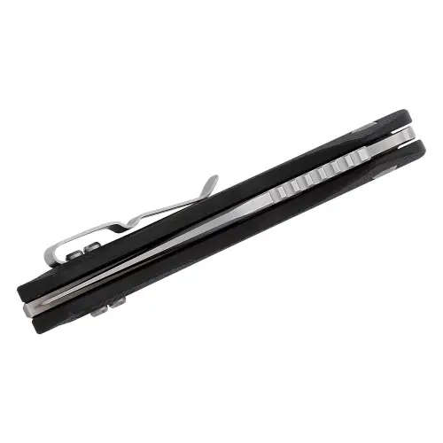Microtech Stitch S/E RAM-LOK Fluted G-10 Black P/S - 169RL-11FLGTBK