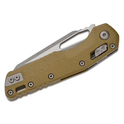 Microtech MSI® S/E Fluted G-10 OD Green Apocalyptic® Standard - 210-10APFLGTOD