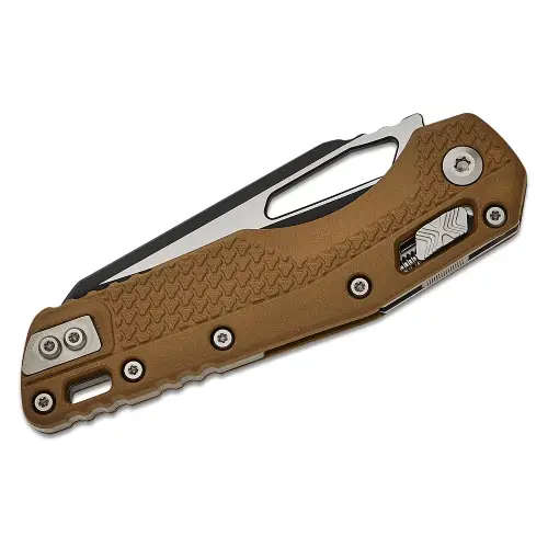 Microtech MSI® S/E Tri-Grip Polymer Dark Earth Standard - 210T-1PMDE