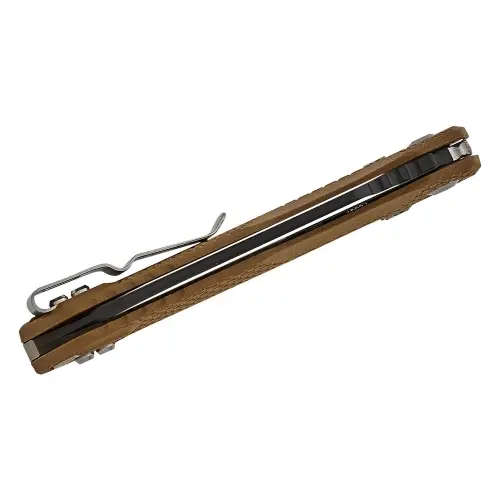 Microtech MSI® S/E Tri-Grip Polymer Dark Earth Standard - 210T-1PMDE