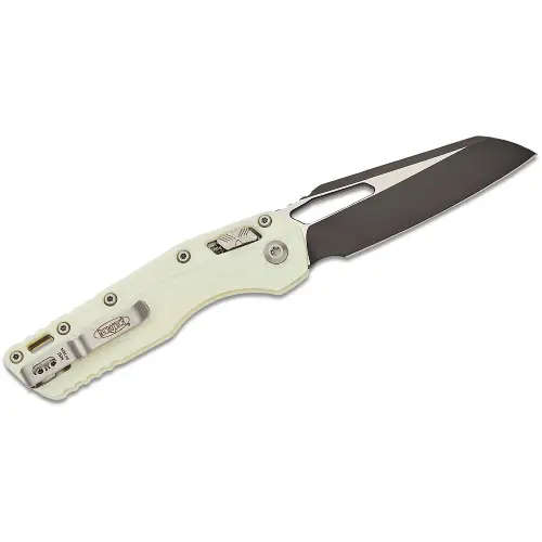 Microtech MSI® S/E Tri-Grip Polymer White Standard - 210T-1PMWH