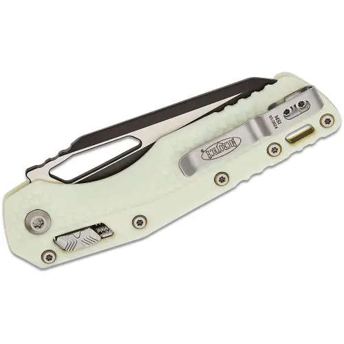 Microtech MSI® S/E Tri-Grip Polymer White Standard - 210T-1PMWH
