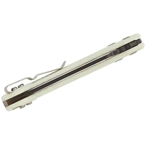 Microtech MSI® S/E Tri-Grip Polymer White Standard - 210T-1PMWH