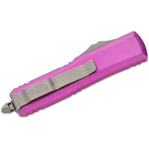 Microtech UTX-85® D/E Violet Apocalyptic® Standard - 232-10APVI