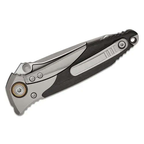 Microtech Socom Bravo Mini T/E Titanium Handle Bead Blast Part Serr Blue Ti Pivot Collar Carbon F...