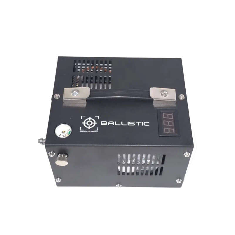Ballistic Compact PCP Compressor 12V 300Bar/4500 PSI Black - ZYD12H