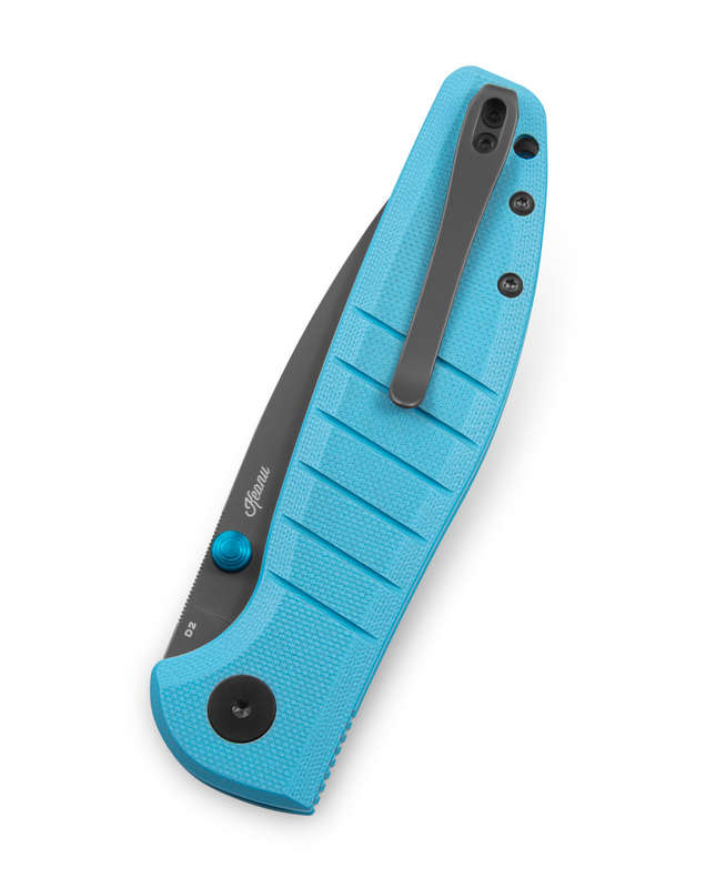 Bestechman Goodboy Blue Knife G10, Grey DLC D2 - BMK04C