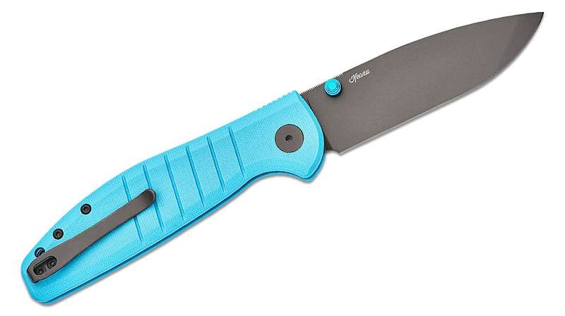 Bestechman Goodboy Blue Knife G10, Grey DLC D2 - BMK04C