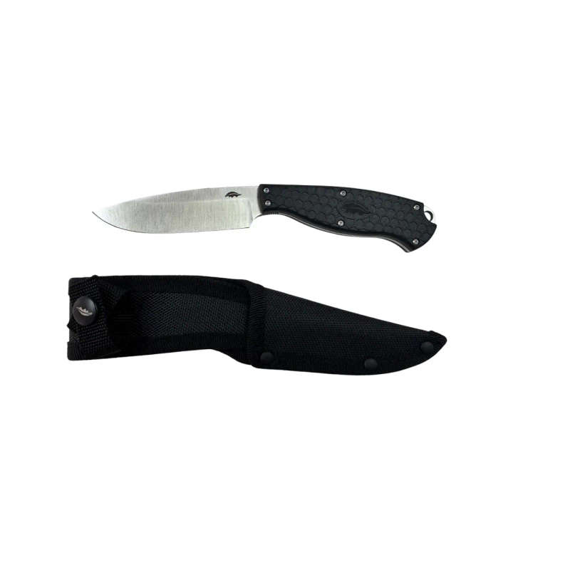 Honey Badger Outfitter Fixed blade Camp Knife - B Nylon Sheath - HB5301