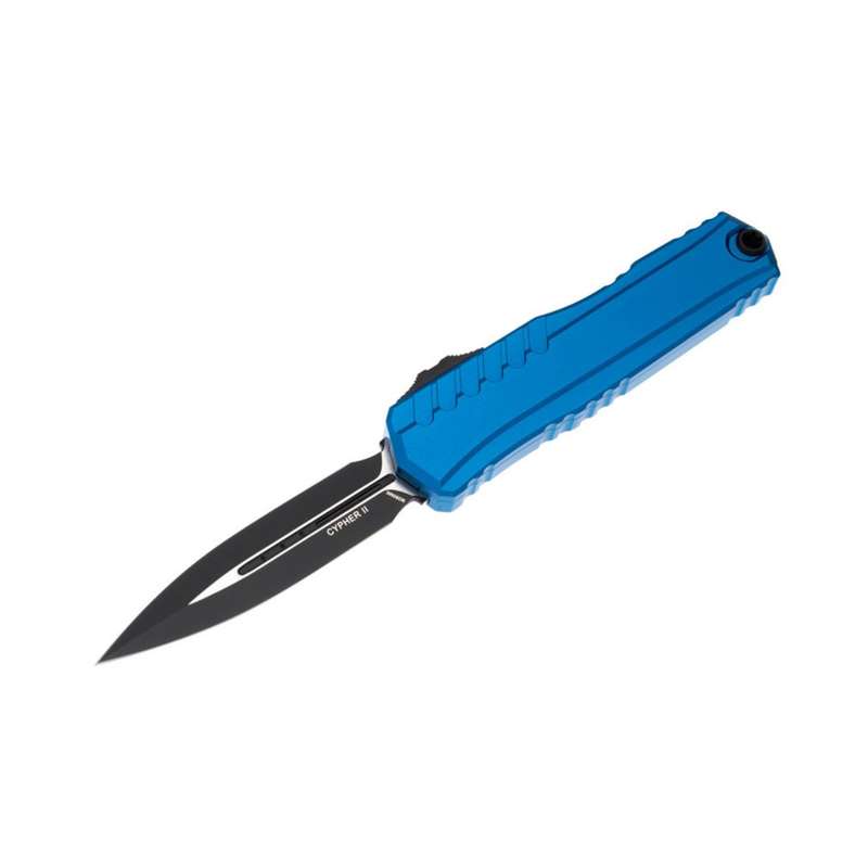 MICROTECH CYPHER II D/E Black Standard Blue - 1242-1BL