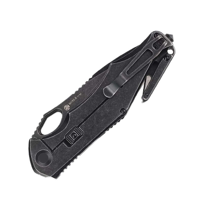 RUIKE M195 BLACK D2 FOLDING KNIFE