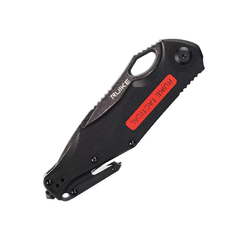 RUIKE M195 BLACK D2 FOLDING KNIFE