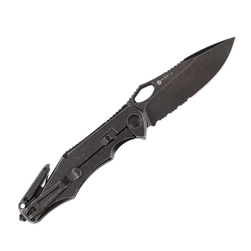 RUIKE M195 BLACK D2 FOLDING KNIFE