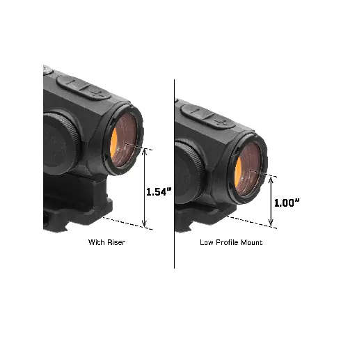 UTG Sporting Type ACCU-SYNC 2521R Dot Sight, Red 3.0 MOA Single Dot - OP-DS2521R