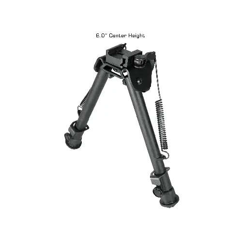 UTG OP BIPOD, QD LEVER MOUNT, HEIGHT 8.0-12.4" - TL-BPB88Q