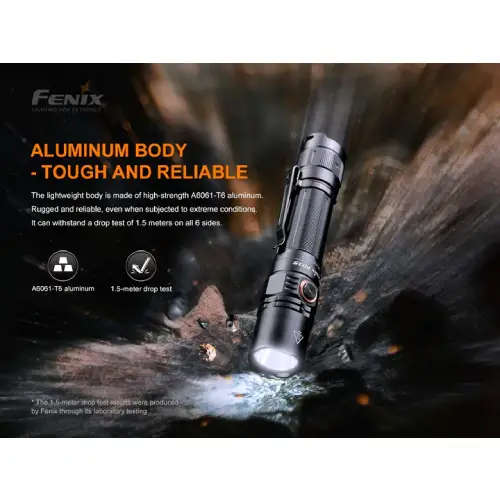 Fenix PD35 V3.0 LED Flashlight (Green) with 3400U V3.0