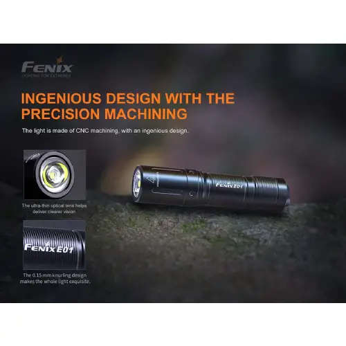 Fenix E01 V2.0 LED Flashlight Blue