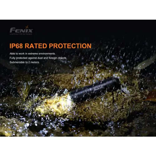 Fenix E01 V2.0 LED Flashlight Blue
